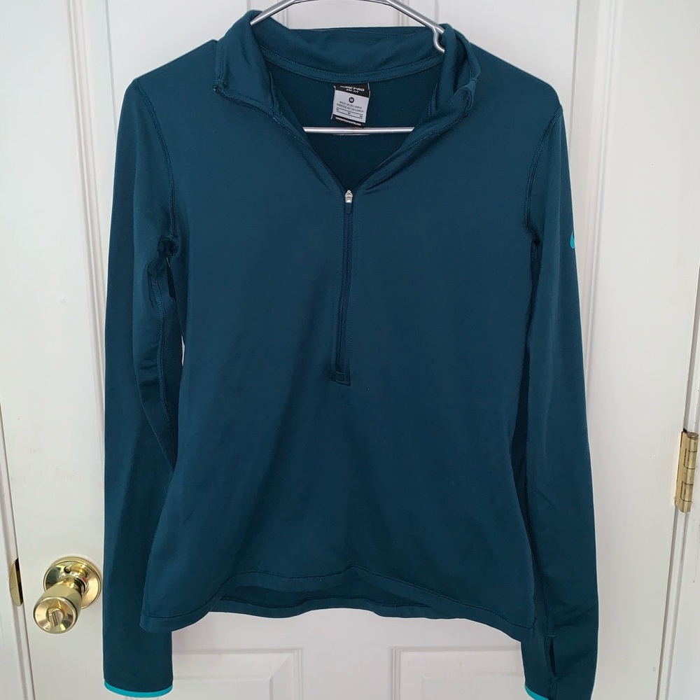 NIKE pro dry-fit 3/4 zip